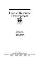 Cover of: Human resource development