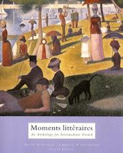 Cover of: Moments Littéraires by Bette G. Hirsch, Bette Hirsch, Chantal P. Thompson, Bette Hirsch, Chantal P. Thompson