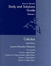 Cover of: Calculus by Ron Larson