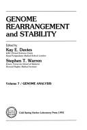 Cover of: Genome rearrangement and stability