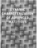 Cover of: Dynamic characterization of advanced materials