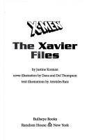 Cover of: The Xavier files