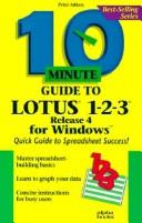 Cover of: 10 minute guide to Lotus 1-2-3
