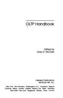 Cover of: OLTP handbook