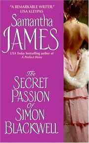 Cover of: The Secret Passion of Simon Blackwell (McBride Family #1) by Samantha James