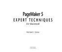 Cover of: PageMaker 5 expert techniques for Macintosh