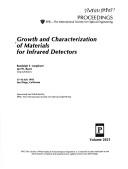 Cover of: Growth and characterization of materials for infrared detectors: 15-16 July 1993, San Diego, California