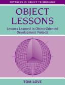 Cover of: Object lessons by Tom Love