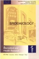 Cover of: Epidemiology by edited by K. Vuylsteek and M. Hallen.