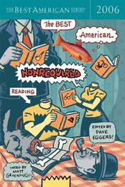 Cover of: The Best American Nonrequired Reading 2006 (The Best American Series (TM)) by 