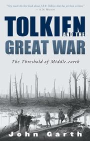 Cover of: Tolkien and the Great War by John Garth