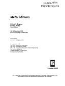 Cover of: Metal mirrors | 