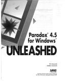 Cover of: Paradox 4.5 for Windows unleashed