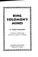 Cover of: King Solomon's mines by H. Rider Haggard