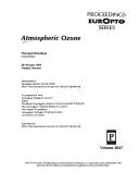 Cover of: Atmospheric ozone: 28-29 June 1993, Tromsö, Norway