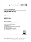 Cover of: Medical imaging 1994.: 15-18 February 1994, Newport Beach, California