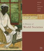 Cover of: A History of World Societies: Since 1500