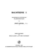 Cover of: Bausteine: ausgewählte Aufsätze zurIslamwissenschaft