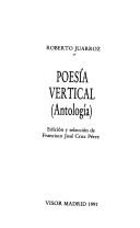 Poesía vertical by Roberto Juarroz