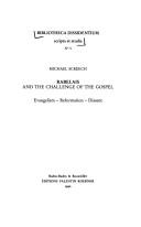 Cover of: Rabelais and the challenge of the Gospel by Screech, M. A.