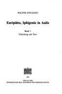 Cover of: Euripides, Iphigenie in Aulis