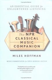 Cover of: The NPR Classical Music Companion by Miles Hoffman