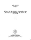 Cover of: Australian aboriginal contact with the English language in New South Wales, 1788 to 1845