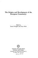 Cover of: The Origins and development of the European Community