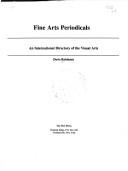 Cover of: Fine arts periodicals by Robinson, Doris.