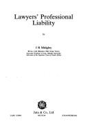 Cover of: Lawyers' professional liability