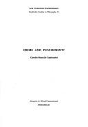 Cover of: Crime and punishment? by Claudio Marcello Tamburrini