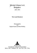 Cover of: Michail Afanasʹevič Bulgakov, 1891-1991: Text und Kontext