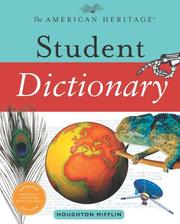 Cover of: The American Heritage Student Dictionary