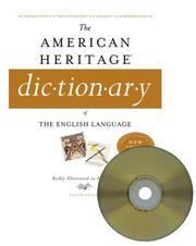 Cover of: The American Heritage Dictionary of the English Language, Fourth Editon: Print and CD-ROM Edition (American Heritage Dictionary of the English Language)