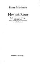 Cover of: Hav och resor: lyrik och prosa ur tidningar och tidskrifter