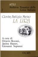 Cover of: Giovan Battista Marino, La lira