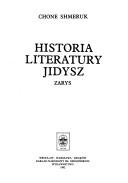 Cover of: Historia literatury jidysz: zarys