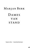 Cover of: Dames van stand