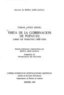 Cover of: Visita de la gobernación de Popayán: libro de tributos (1558-1559)