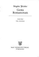 Cover of: Gesta Romanorum by Brigitte Weiske