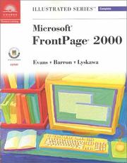 Cover of: Microsoft FrontPage 2000-Illustrated Complete (Illustrated Series : Complete)
