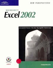 Cover of: New Perspectives on Microsoft Excel 2002 - Comprehensive | Dan Oja