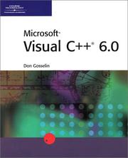 Cover of: Microsoft Visual C++ 6.0