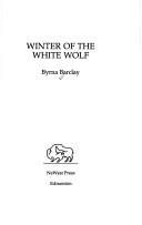 Cover of: Winter of the white wolf