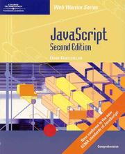 Cover of: JavaScript - Comprehensive, Second Edition (Web Warrior Series)