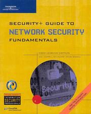Cover of: Security+ Guide to Network Security Fundamentals by Paul Campbell, Bel Calvert, Steven Boswell