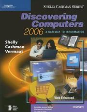 Cover of: Discovering Computers 2006 by Gary B. Shelly, Thomas J. Cashman, Misty E. Vermaat