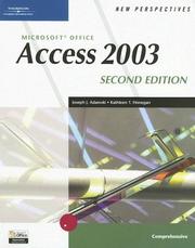 Cover of: New Perspectives on Microsoft Office Access 2003, Comprehensive, Second Edition (New Perspectives (Paperback Course Technology))
