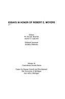 Cover of: Essays in honor of Robert E. Moyers