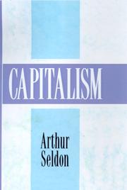Cover of: Capitalism by Arthur Seldon